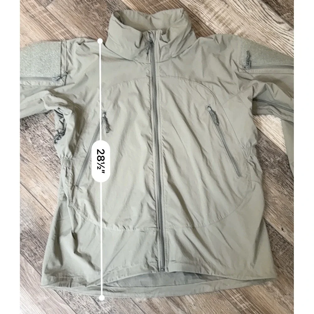 Patagonia PCU L5 Level 5 Military Jacket Mens M Regular Grey Gen II Soft Shell